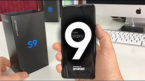 Unboxing and Hands On Review of the Samsung Galaxy S9