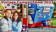 Exploring Vintage Campers With remodels & Rebuilds At the Tiny Home & RV Show!