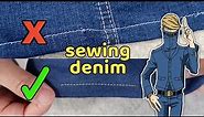 20 Best Tips For Sewing Denim