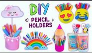 8 DIY PENCIL HOLDER IDEAS - How to make Pencil Holder with waste cardboard