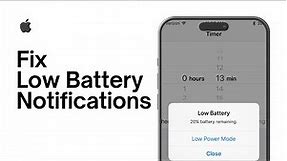 How to Turn Off Low Battery Notification on iPhone