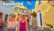 Santorini, Greece 🇬🇷 - Summer 2022 - 4K 60fps HDR Walking Tour