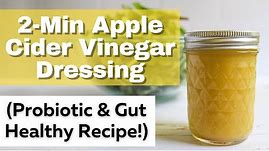 Apple Cider Vinegar Recipes: Salad Dressing
