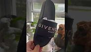 Unboxing - Givenchy rubber slide sandals