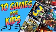 10 Games for Kids on PlayStation 3 🚸 Kids Games on PS3 / Spiele für Kinder