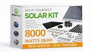 8kW DIY Solar Panel Kit With Microinverter | GoGreenSolar