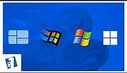 Logo History: Microsoft Windows