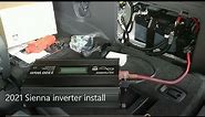 2021 Sienna/highlander inverter install