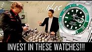 THE BEST INVESTMENT WATCHES YOU CAN BUY!!
