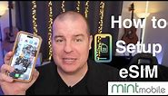 iPhone 14 How to Setup eSIM Mint Mobile