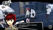 Persona 5 Royal - Joker flirting with Kasumi
