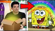 Drawing Spongebob with whatever is in the MYSTERY BOX! | Butch Hartman