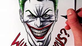 Let's Draw The Joker - FAN ART FRIDAY