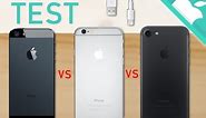TEST BATERIA iPhone 7 vs iPhone 6 vs iPhone 5s