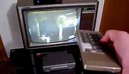 My Vintage TV: 1984 Magnavox 19" table top TV with original remote!!!!!!