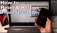 How to Reset & Restore iPhone SE 2 (2020) - Factory Reset (Forgot Passcode) (iPhone is Disabled Fix)