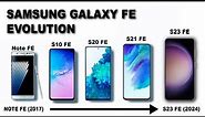 Evolution Of Samsung Galaxy FE