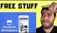 Learn How to Find Free Stuff on Facebook Marketplace