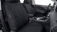 Custom Fit Corolla Cross Car Seat Covers for Select Toyota Corolla Cross Hybrid S,SE,XSE 2023 2024 - Polyester (Black, Full Set)