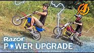 Giving Razor MX650 Electric Dirt Bike a MASSIVE Power Upgrade! (38 MPH!)