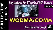 WCDMA VS CDMA | Btech | Wireless Communication | Lect 25