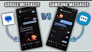 Google Messages vs Samsung Messages - The Best Messaging App Right Now