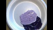 Making Your Own Color - Purple - Violet Lavender Color Mixing - Quick Painting Ideas