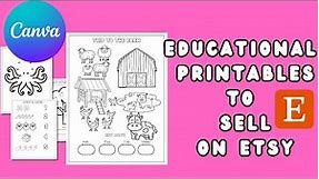 Children’s worksheets that you can make with Canva and ChatGPT | FULL TUTORIAL