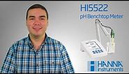 How to Use the Hanna HI5522 Laboratory Benchtop pH Meter