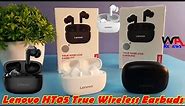 Lenovo HT05 TWS True Wireless Earbuds Bluetooth Headset Review & Unboxing
