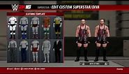 WWE 2K16 Rob Van Dam (CAW) tutorial