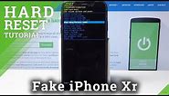 How to Perform Hard Reset on iPhone Xr Clone - Bypass Screen Lock