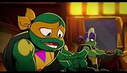 Mikey and Donnie being an iconic duo for 3 minutes ,(Rottmnt movie)