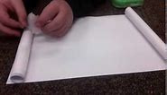 Easy Tutorials: How to make a paper scroll