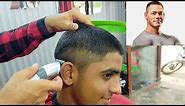 barber hair cutting John cena hairstyles haircut village boy
