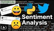 Tweet Visualization and Sentiment Analysis in Python - Full Tutorial