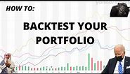 How To Backtest your portfolio: Yahoo Finance