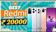 Top 5 Redmi Smartphone Under 20000 in August 2023 | Best Redmi Phone Under 20000 in INDIA 2023