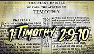 1 Timothy 2:9-10 (Bible Institute Pauline Epistles)
