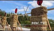 How to Build a Spartan Spear Throw Target