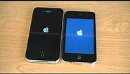 iPhone 4 vs. iPod Touch 4G: Start Up Speed Test