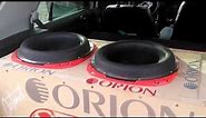 Orion HCCA Subwoofer 12" DVC 2 OHMS 2500 Watts RMS Model HCCA122