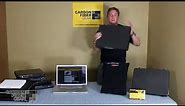 Real carbon fiber laptop case from CarbonFiberGear.com