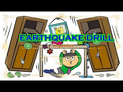 Earthquake Drill (Classroom)- What to do during an earthquake? #earthquakedrill #earthquake #school