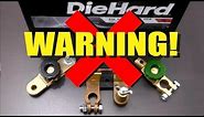 WARNING!!! Automotive Battery Disconnect Switches