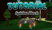 Spider Mech *6 Legs* | Build a boat for treasure ROBLOX