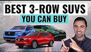 BEST 3 Row SUV's You Can Buy For 2024 || Best 7 Seater SUV's For Reliability & Value