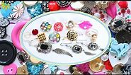 12 DIY Jewelry Ideas Using Buttons & Wire - DIY Rings, DIY Earrings, DIY Necklace...