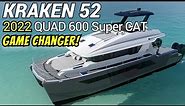 The Kraken 52 - World's 1st Quad Cabin Outboard Luxury Super Catamaran - By DSK Marine - Howe2Live