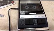 Panasonic RQ309S cassette recorder